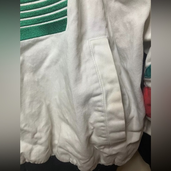 John Force Racing Castrol GTX Pit Jacket White Mens Size 2XL Vintage - Picture 6 of 16